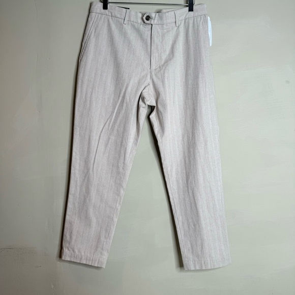 Banana  Republic Grayson Tailored Fit Tan Pants - Picture 1 of 7